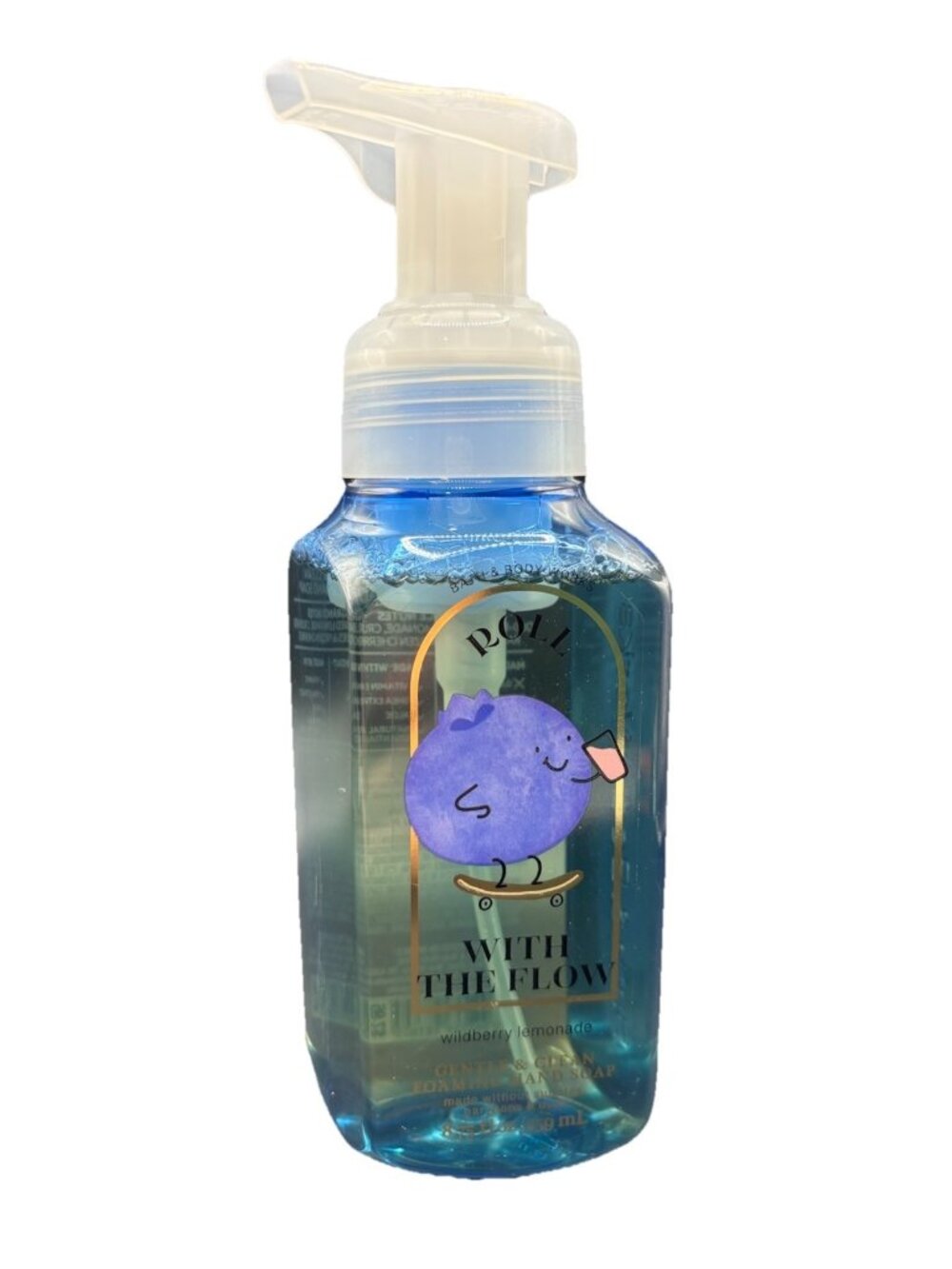 Bath & Body Works Wild Berry Lemonade Gentle Foaming Hand Soap 8.75 oz Roll Flow